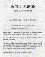 Ja-sidan bjöd senildementa på tårta