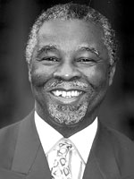 President Thabo Mbekis veckokrönikor upprör
