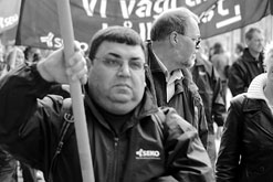 Mobilisering mot a-kasseförslaget