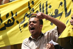 Våg av vilda strejker i Egypten