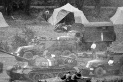 Invasionen av Tjeckoslovakien – början till slutet