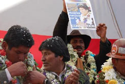 Folket sa ja till ny grundlag i Bolivia