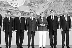 G8 i gungning efter kritiserat möte