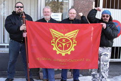 Kamp för ett rättvist trygghetsavtal