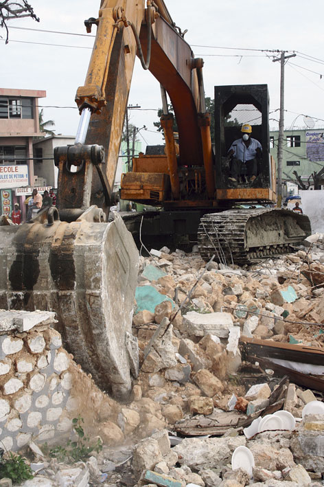 Haiti: vad reser sig ur ruinerna?