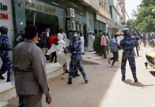 Sudan ansluter sig till protestländerna