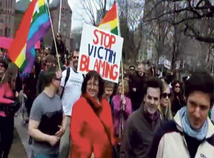 ”Slampdemo” mot sexism