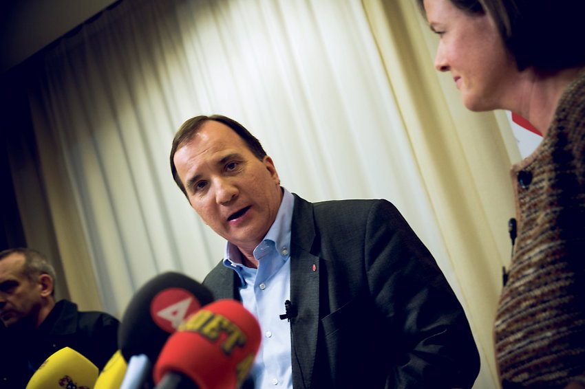 Media hyllar Löfven