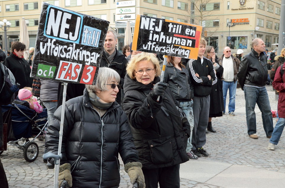 Få utförsäkrade fick arbete