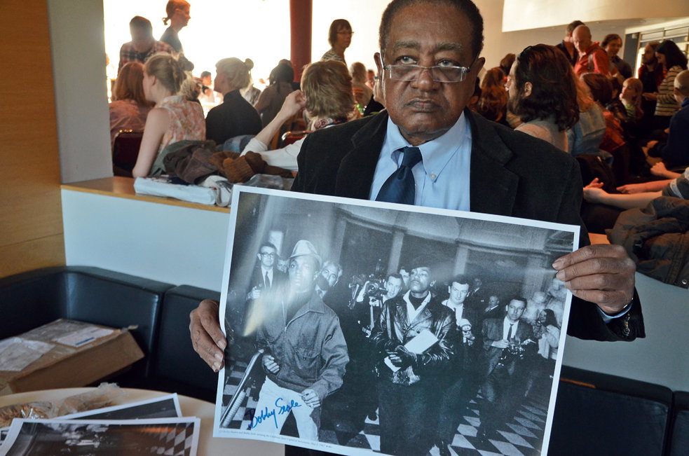 Bobby Seale talade för Göteborgs pantrar