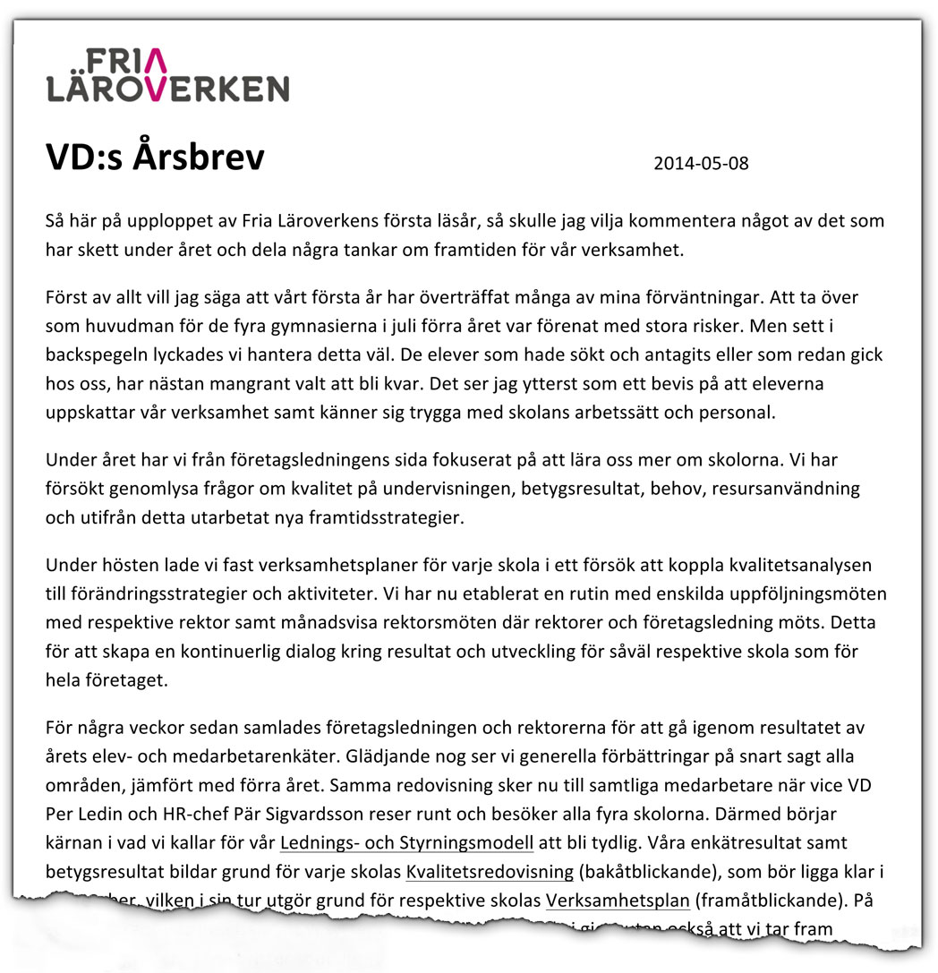 Friskoleägare varnar för V