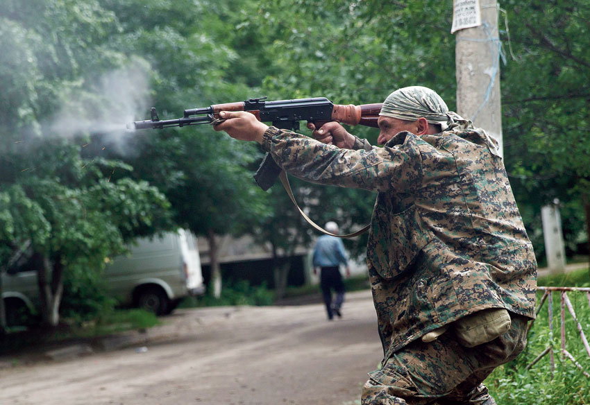 Ukraina på gränsen till inbördeskrig
