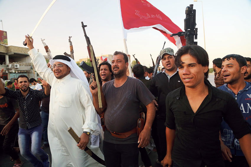 Irak bryter samman