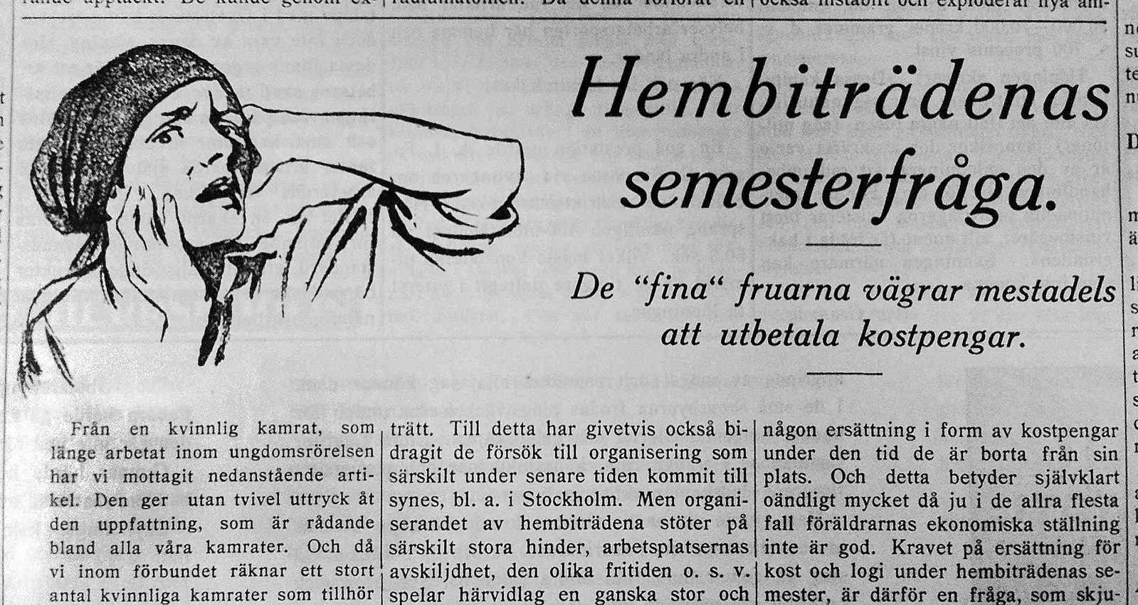 Föraktar vänstern ”tjänstefolk”?