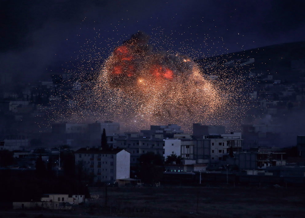 Striden om Kobane fortsätter