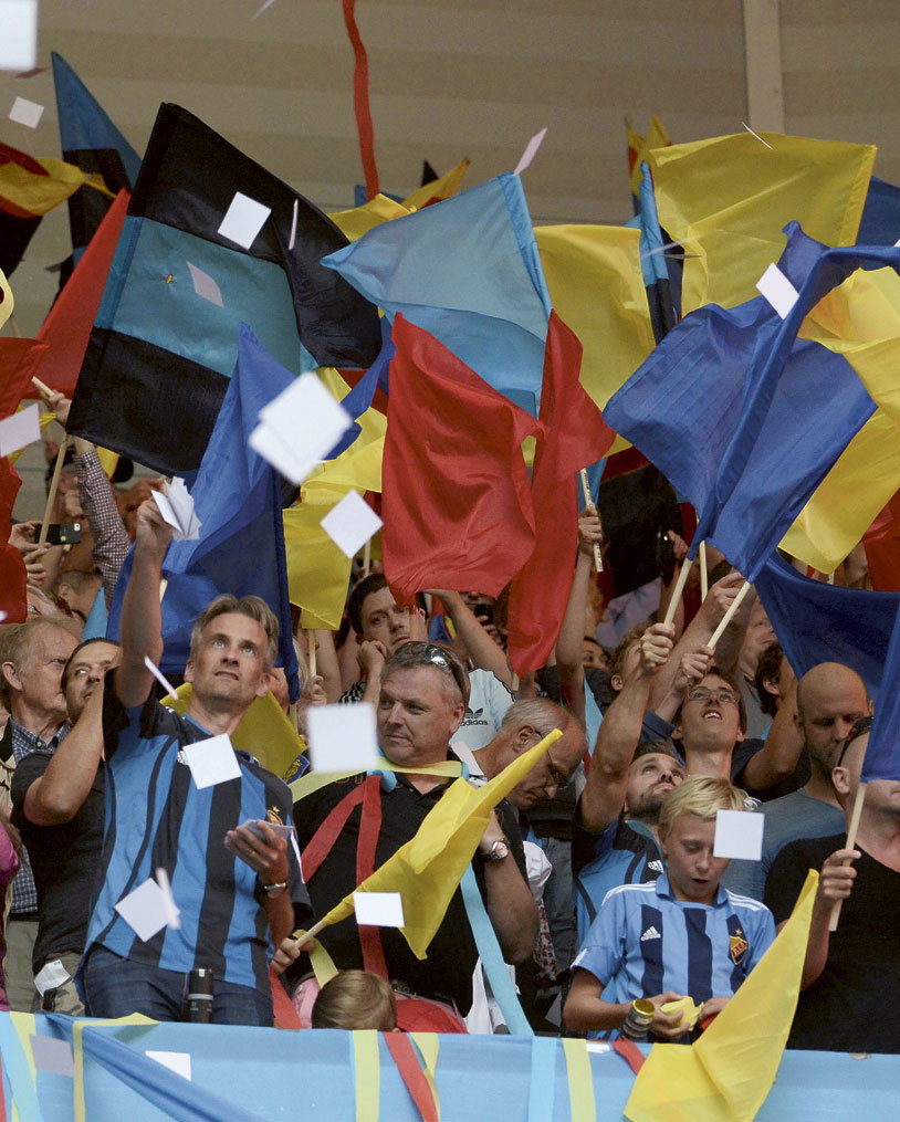 Supportrar är resenärer
