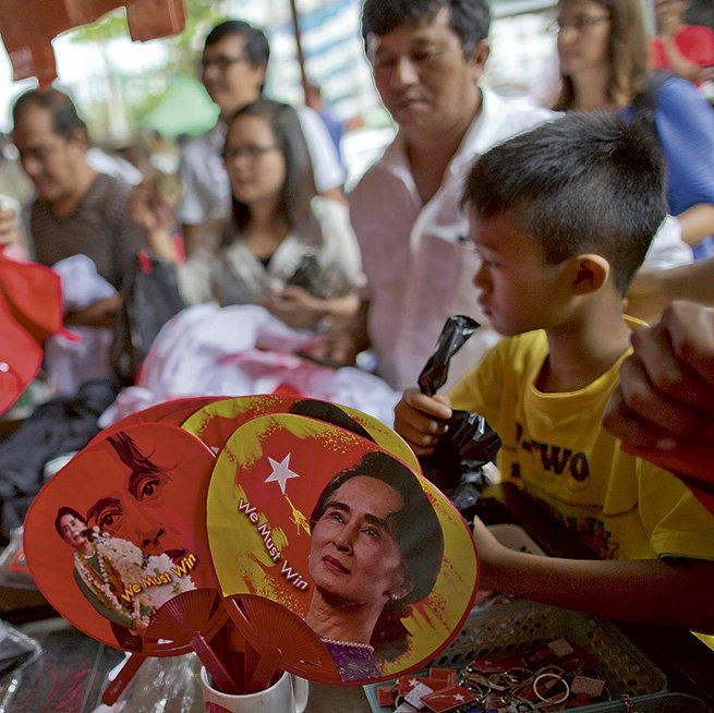 Oppositionen redo att ta över Burma