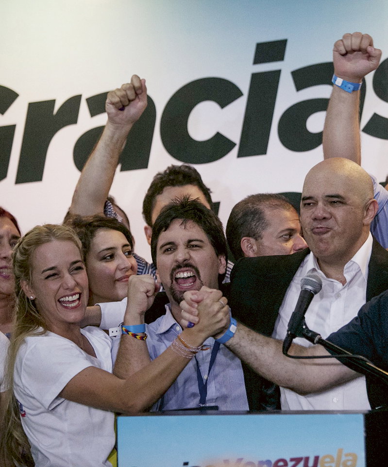 Storseger för oppositionen i Venezuela