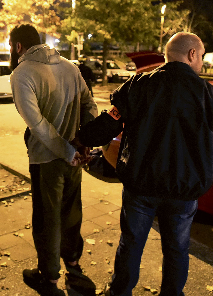 Trakasserier av franska muslimer