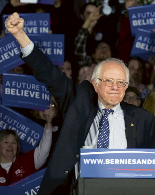 Sanders lojalitet med demokraterna ett problem för vänstern