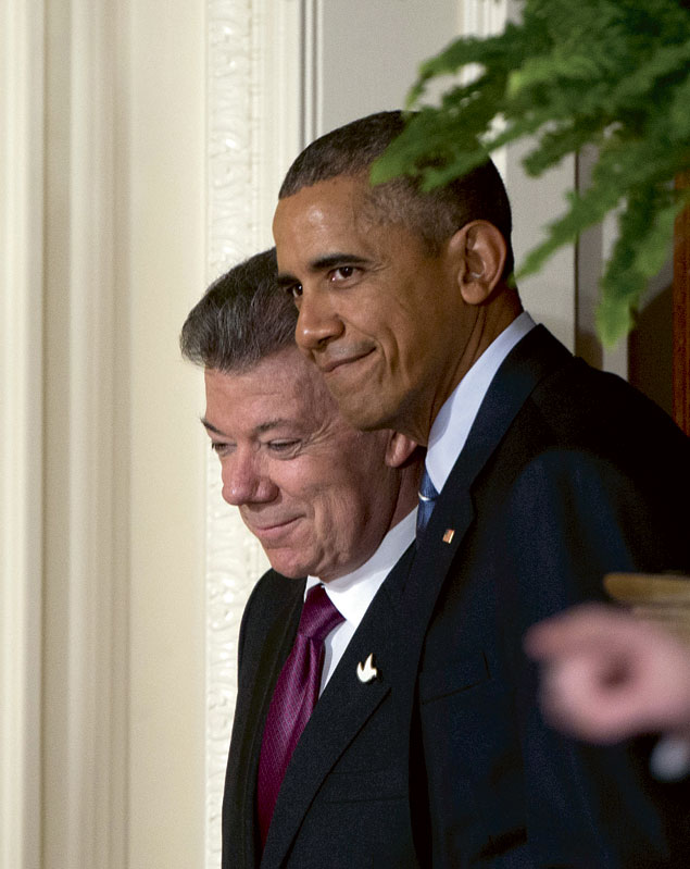 Obama och Santos firade 15 år av ”Plan Colombia”