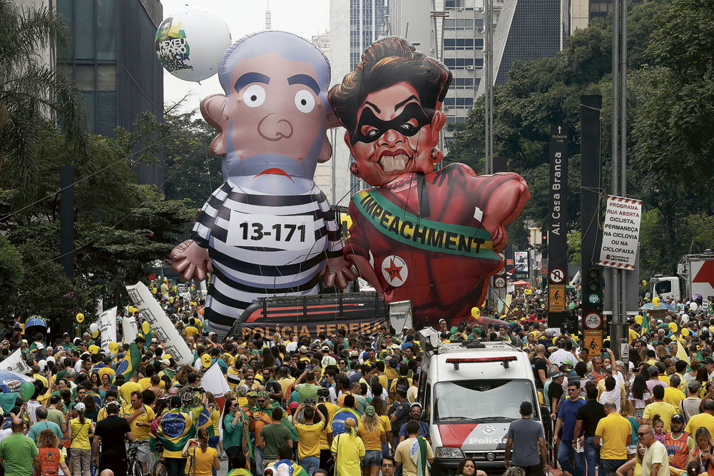 Korruption och kupplaner bakom Brasiliens kris