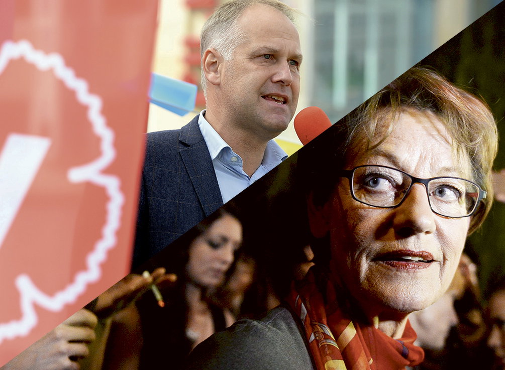 Progressiva borde rikta kraften framåt
