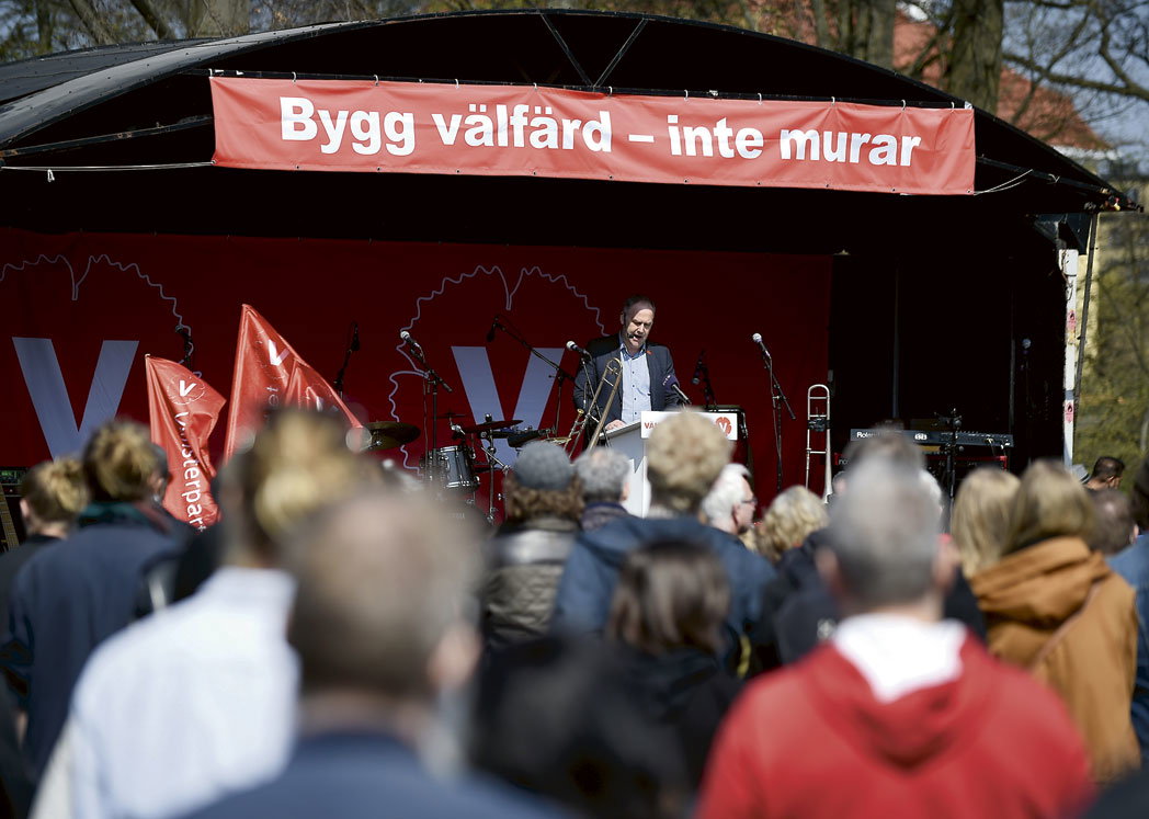 V är ett antirasistiskt parti