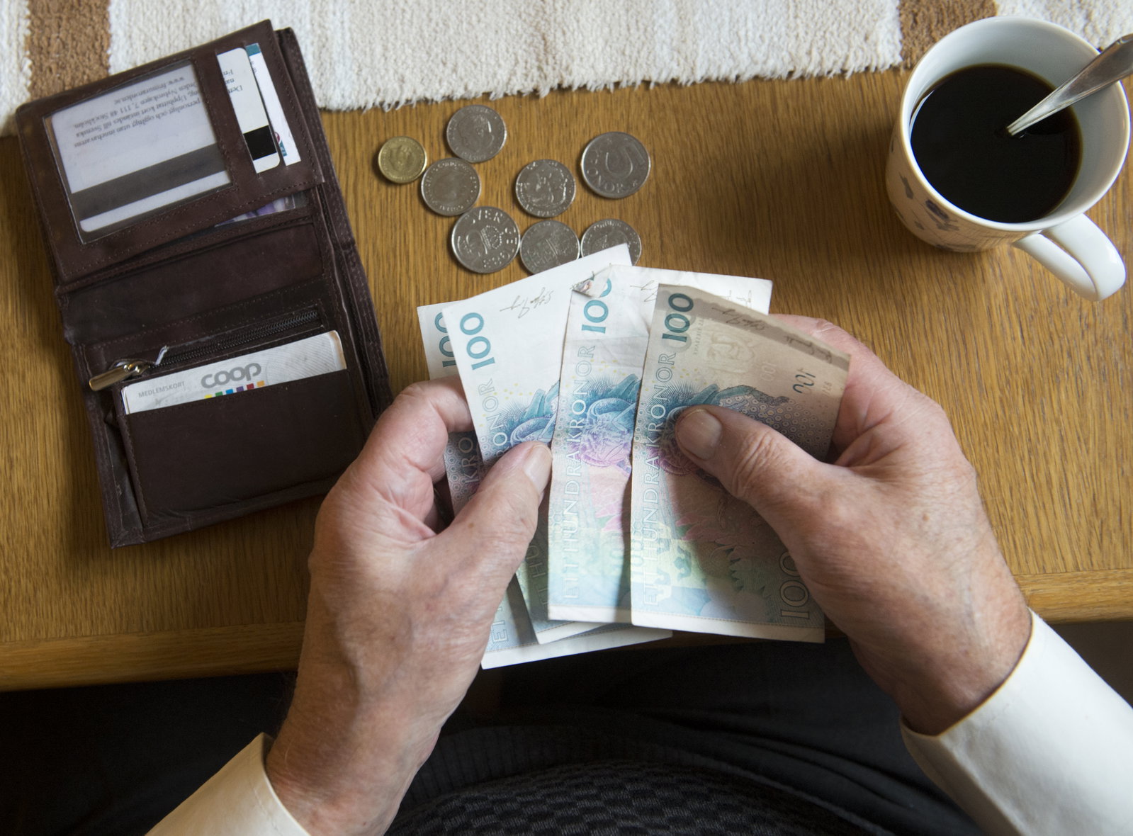 Pensionärernas fattigdom är reell