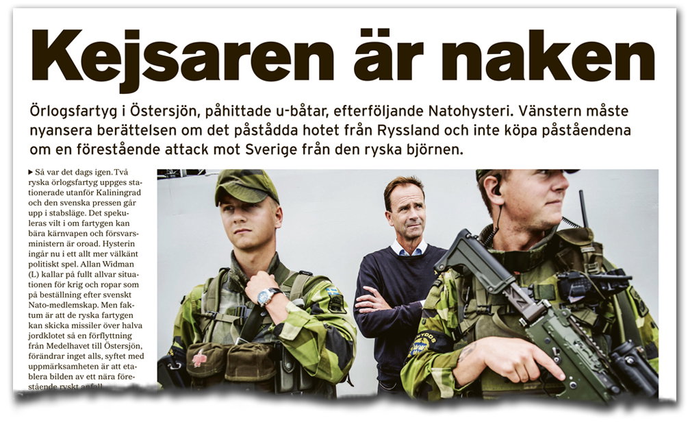 Förringa inte hotet från Ryssland
