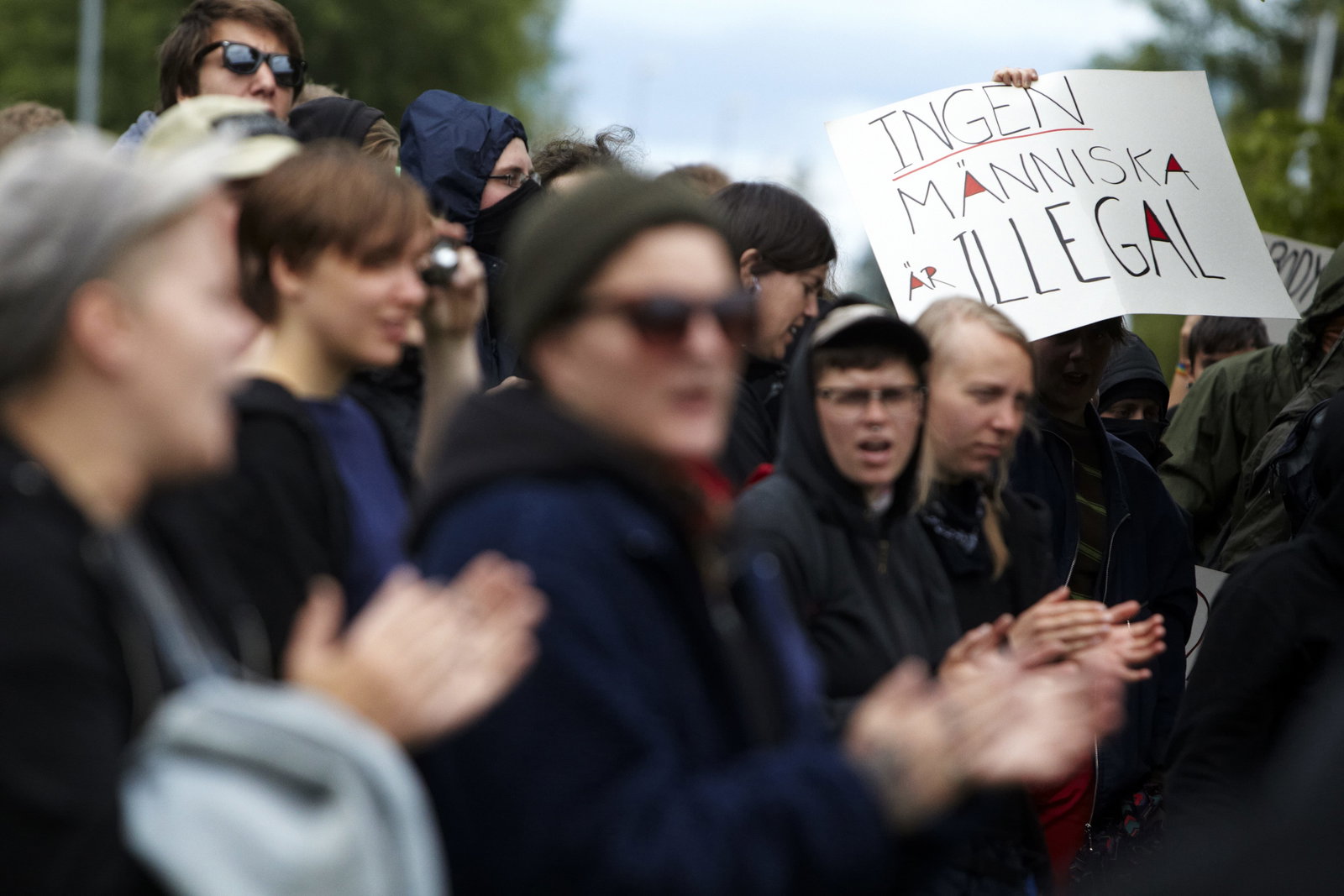 Motståndet växer när asylpolitiken hårdnar