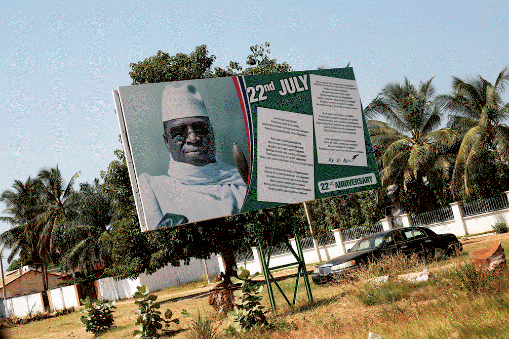 Risk för väpnad konflikt i Gambia