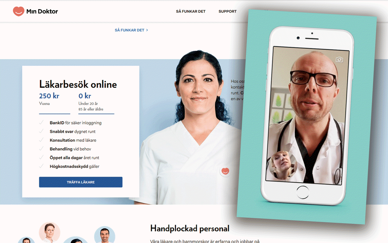 Vård på webben blev en dyr affär