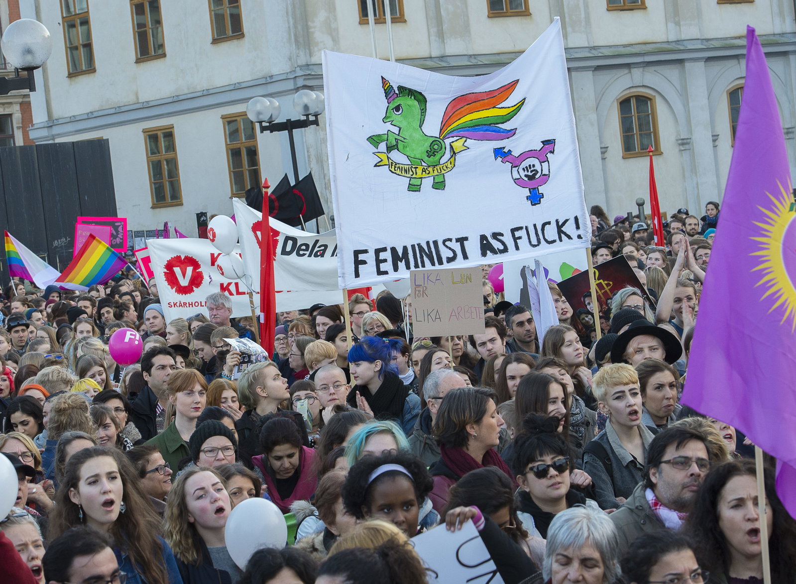 Feminism är handling, inte ord