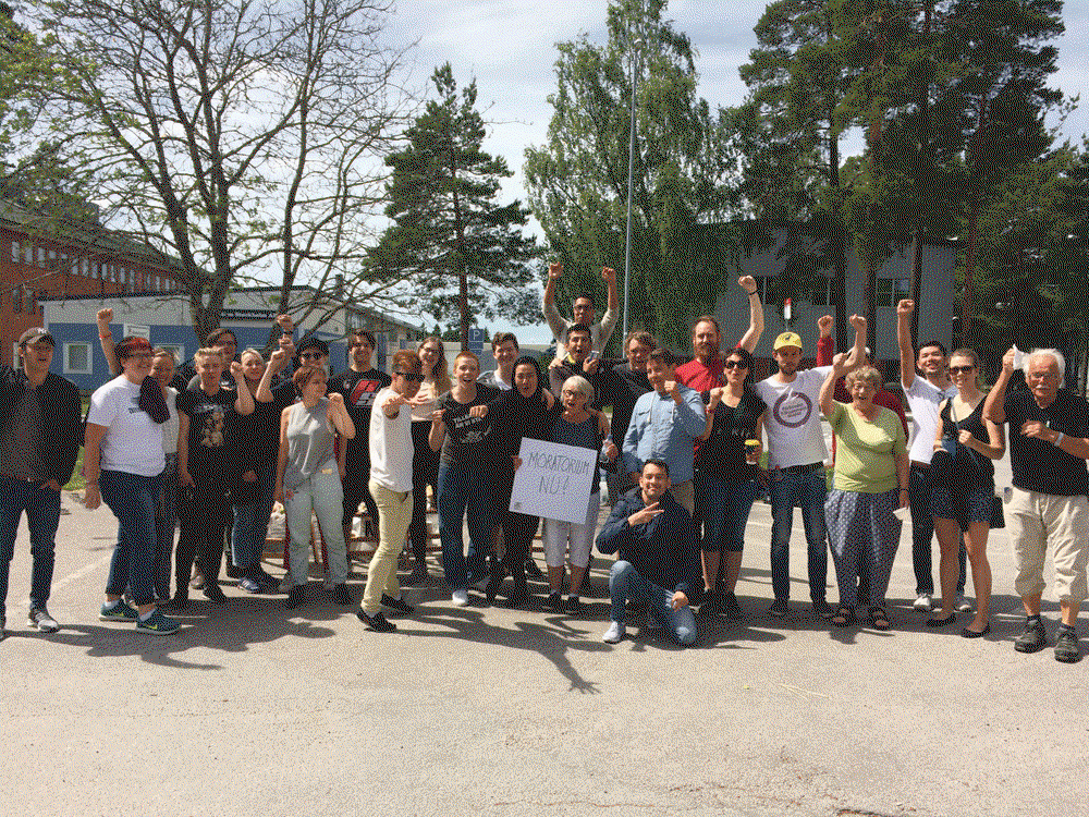 Vi stoppade utvisningen
