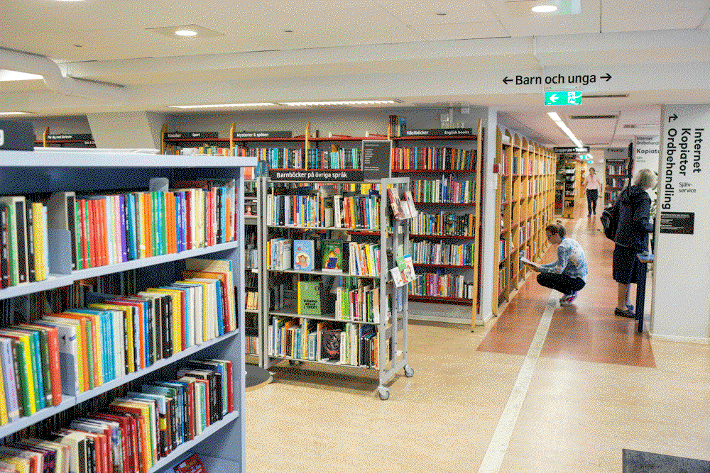 På privata bibliotek är läsning aldrig gratis
