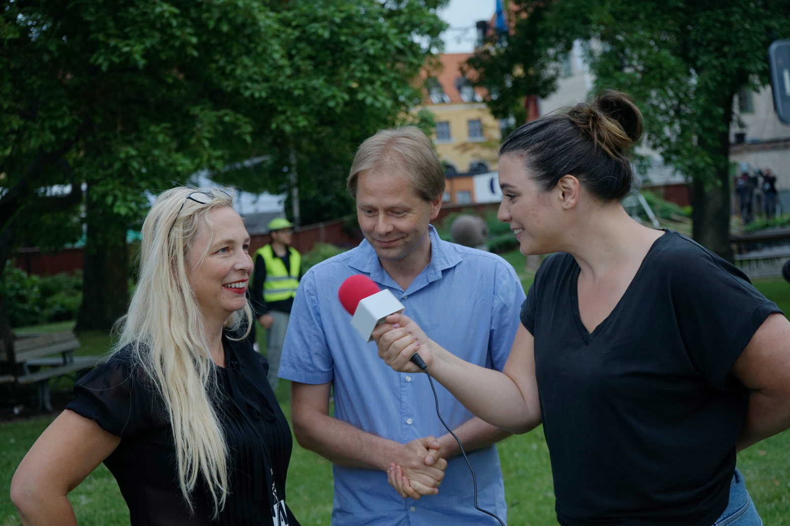 Flamman diskuterar: Vänsterpartiets dag i Almedalen