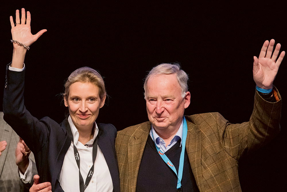 AfD på stadig kurs högerut