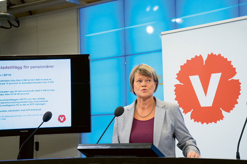 Växtvärk för Vänsterpartiet