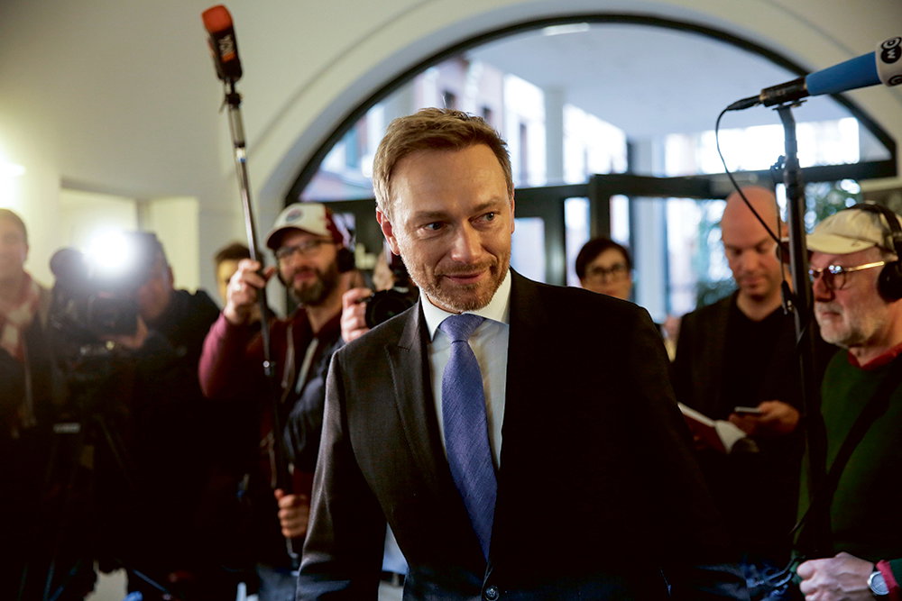 Parlamentariskt krisläge i Tyskland