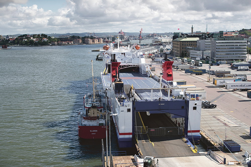 Transport måste ner från läktaren