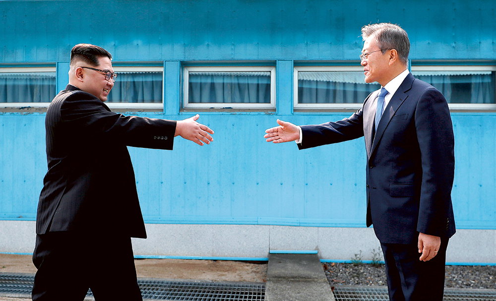 Försiktigt steg mot avspänning på Koreahalvön