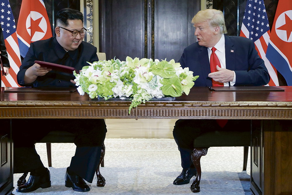 Freden är långt borta på Koreahalvön