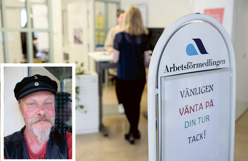 ”Pengarna är slut. Ingen bil. Allt är skit.”