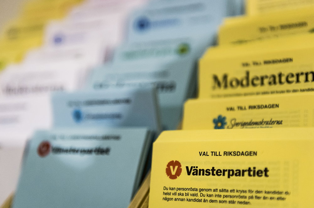 Rösta vänster för ordning och reda