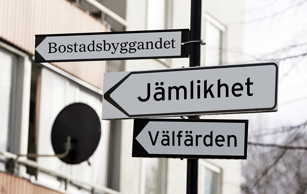 Vägval vänster vid varje val