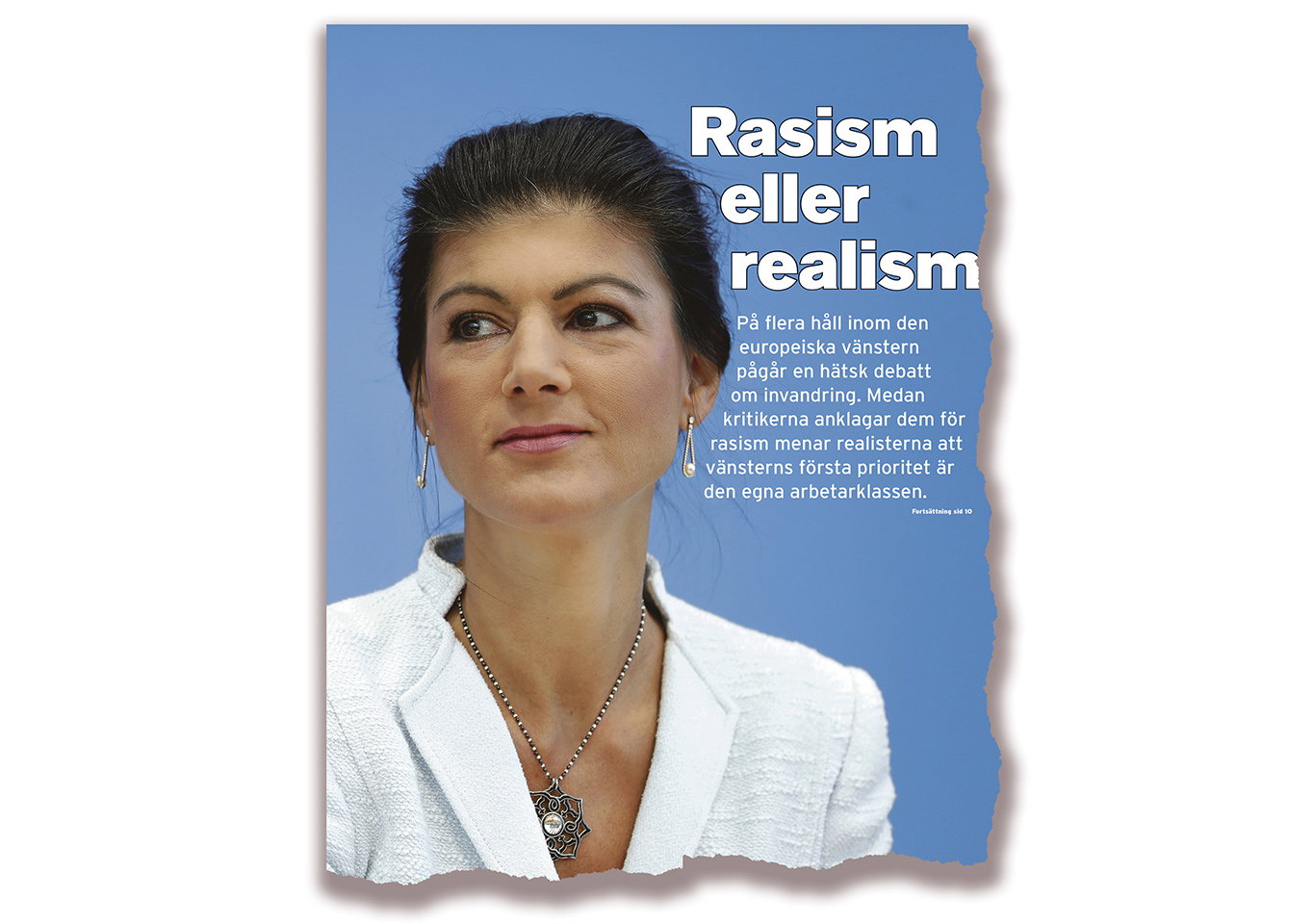 Socialisten och internationalisten Sahra Wagenknecht