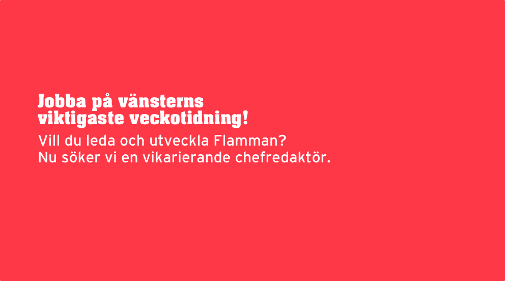 Flamman söker vikarierande chefredaktör