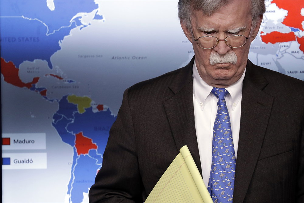 USA bäddar för inbördeskrig i Venezuela