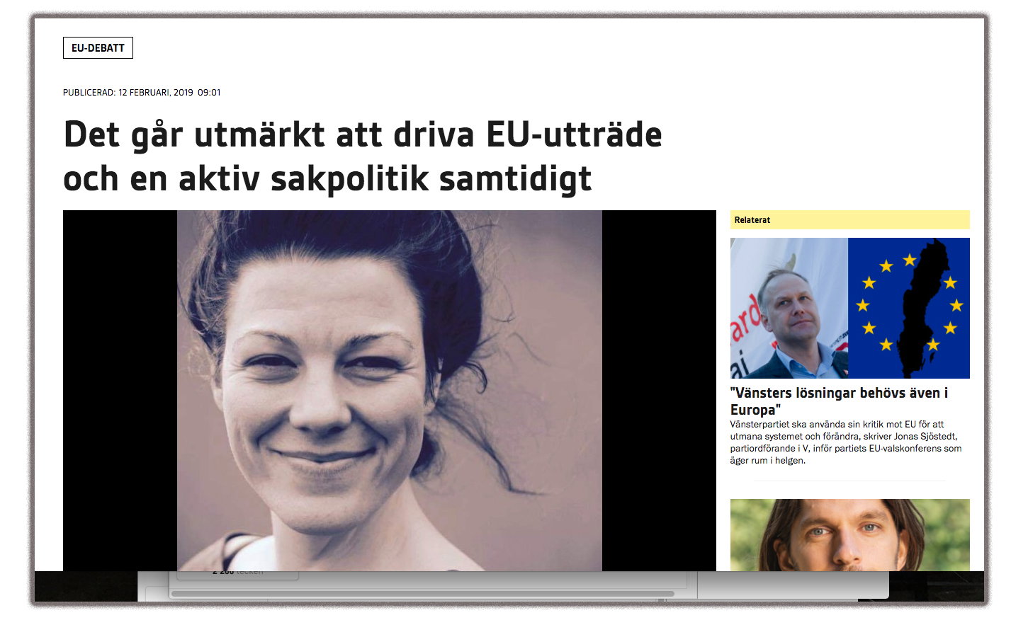 Vill ni gå till val på att driva EU-utträdesfrågan eller inte?